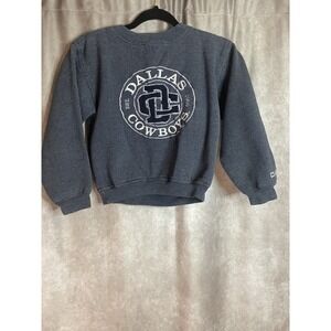 Vintage Crable Sportswear Dallas Cowboys Sweatshirt Youth Medium